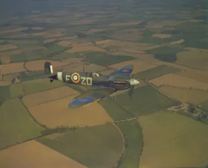 Services Prints: Supermarine Spitfire Vb RAF Print