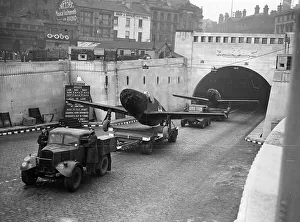 Mustangs leaving the Mersey Tunnel Mustangs leaving the Mersey Tunnel