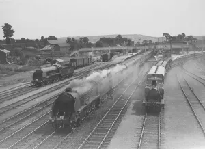 King Arthur Prints: A Busy Scene at Seaton Junction Print