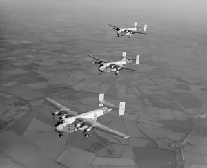 Royal Air Force Prints: Blackburn Beverley C.1 Aircraft Print, RAF Abingdon, 1956