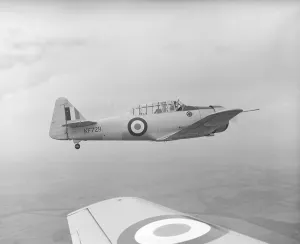 Duke Of Edinburgh Prints: North American Harvard IIB Print - Royal Air Force Photo