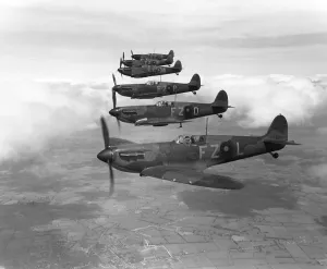 Services Prints: Supermarine Spitfire I Print, 1939 RAF Aircraft