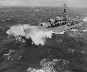 Warship Prints: HMS Cadiz Battle Class Destroyer Print