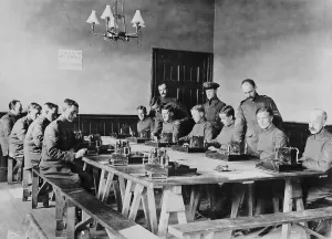 World War Two Prints: Morse Code Training Print, Royal Air Force School of Aeronautics