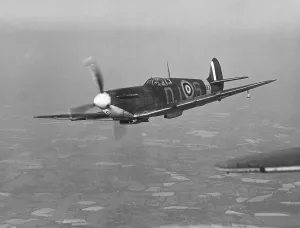 Spitfire Prints: Supermarine Spitfire Vb Print - 92 Squadron RAF Aircraft Image