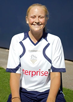 Images Dated 2007: Alison Taberner Print - Preston North End FC Player Photo