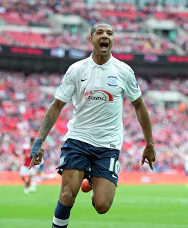 Jermaine Beckford Celebrated One Of Three Goals In The Final Jermaine Beckford Celebrated One Of Three Goals In The Final