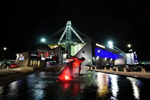 Sir Tom Finneys Splash Lights Up Red At Deepdale Sir Tom Finneys Splash Lights Up Red At Deepdale