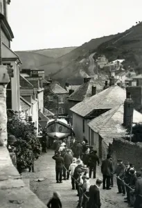 RNLI Prints: Port Isaac Heritage Print: Richard and Sarah Lifeboat Parade