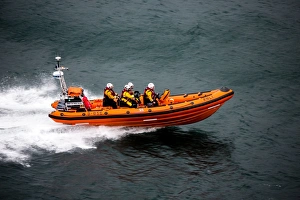 Kyle of Lochalsh Atlantic 85 inshore lifeboat Spirit of Fred Olsen B-856 Kyle of Lochalsh Atlantic 85 inshore lifeboat Spirit of Fred Olsen B-856