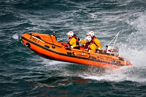 Port Isaac D-class inshore lifeboat Copeland Bell