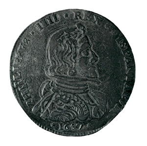 100 soldi scudo with portrait of Philip IV of 100 soldi scudo with portrait of Philip IV of