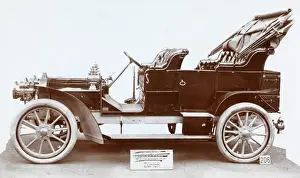 1905 Martini Automobile Print with Geissberger/Zurich Sign