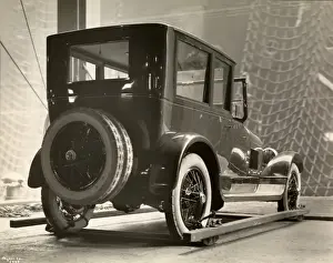 1920s Car Shipping Print: French Line's S.S. Paris