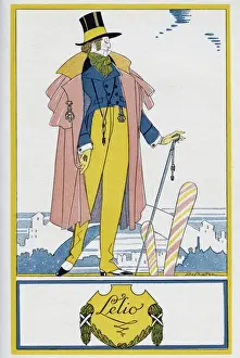 Lelio Harlequin Print, 1923