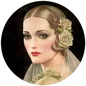 1930s Wedding Fashion Prints: 1930S BRIDE