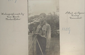 1st Port of Spain scout with heliograph, Trinidad 1st Port of Spain scout with heliograph, Trinidad