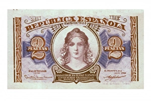 2 pesetas bill of the Spanish Second Republic 2 pesetas bill of the Spanish Second Republic