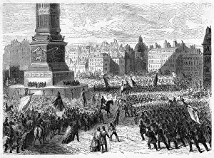 French Revolution Events Prints: 2nd Republic Proclaimed