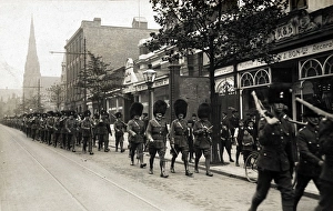 2nd Royal Munster Fusiliers on strike duty, Railway Strike 2nd Royal Munster Fusiliers on strike duty, Railway Strike