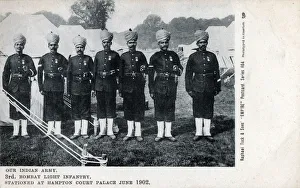 3rd Bombay Light Infantry Soldiers at Hampton Court Palace 3rd Bombay Light Infantry Soldiers at Hampton Court Palace