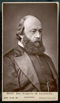 English Prime Minister Prints: 3rd Marq / Salisbury / Cdv