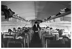 Lufthansa Boeing 727 Pre-Flight Safety Check Print
