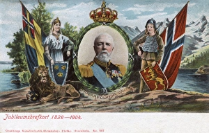 The 75th Birthday of King Oscar II of Sweden The 75th Birthday of King Oscar II of Sweden