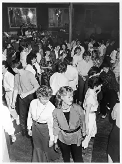 80s Disco Dance Floor Print