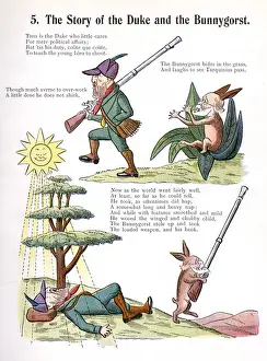 Prints of The Story of the Duke and the Bunnygorst Spencer Compton Prints: 1899 Print: The 8th Duke of Devonshire and Bunny Gorst