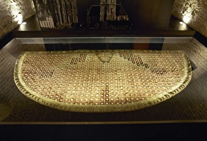 Aachen Cathedral Treasury. Coronation robe Aachen Cathedral Treasury. Coronation robe