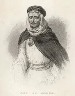19th Century Leaders Prints: Abd-El Kader