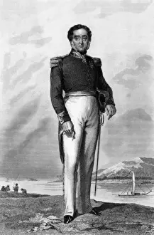 French Military Leaders Prints: Abel Dupetit Thouars