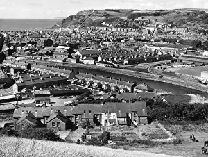 Aberystwyth Overview Print, Wales, 1960s