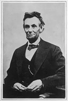 Abraham Lincoln Print: Last Formal Photograph, April 1865