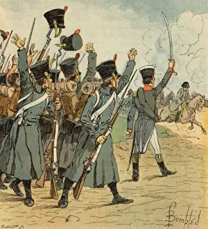 French Emperor Prints: Acclaimed by his Men