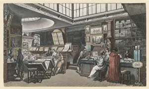 Strand London History Prints: Ackermanns Repository
