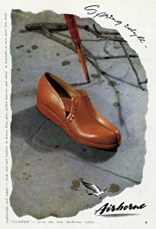 Advert for Airborne womens footwear 1949 Advert for Airborne womens footwear 1949