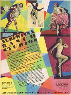 Advert for Albertina Rasch dance studios (1928) Advert for Albertina Rasch dance studios (1928)