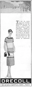Advert for the fashion house of Drecoll, Paris, 1926 Advert for the fashion house of Drecoll, Paris, 1926