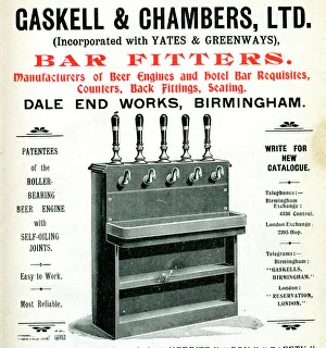 Advert, Gaskell & Chambers Ltd, Bar Fitters Advert, Gaskell & Chambers Ltd, Bar Fitters