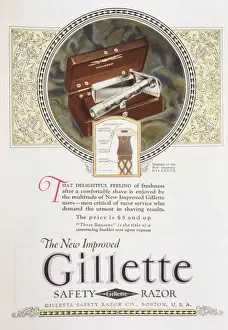 Gillette Safety Razor Print