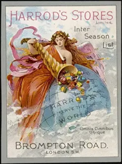 Harrods London Prints: Advert / Harrods Stores
