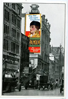 Advertisement in High Street, Bromley, Kent Advertisement in High Street, Bromley, Kent