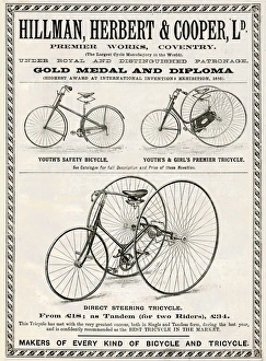 Advert for Hillman, Herbert & Cooper Ld 1888 Advert for Hillman, Herbert & Cooper Ld 1888