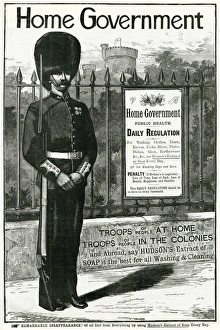 Advert for Hudsons Extract of Soap 1887 Advert for Hudsons Extract of Soap 1887