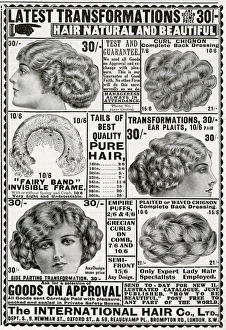Advert for International Hair Co. 1912 Advert for International Hair Co. 1912