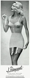 Advert for J. Roussel underwear 1949 Advert for J. Roussel underwear 1949