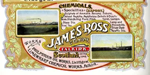 Advert, James Ross & Company, Falkirk and Linlithgow Advert, James Ross & Company, Falkirk and Linlithgow