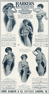 Advert for John Barker womens underwear 1911 Advert for John Barker womens underwear 1911